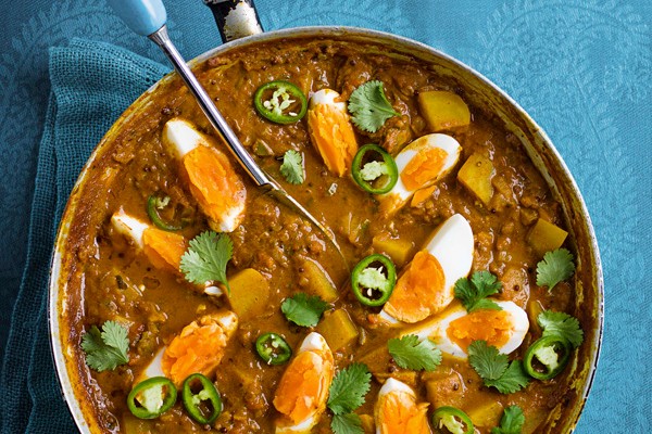 Bombay Potato and Egg Curry Recipe