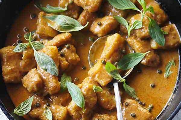 Thai Fish Curry Recipe with Pollock