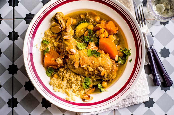 Couscous Recipe with Chicken and Vegetables