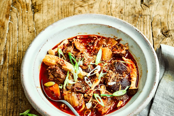 Kimchi Jjigae Soup with Beef